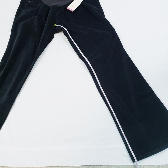 NWT Two Hearts Maternity Corduroy Bootcut Pants Dark Grey XL - Picture 6 of 10